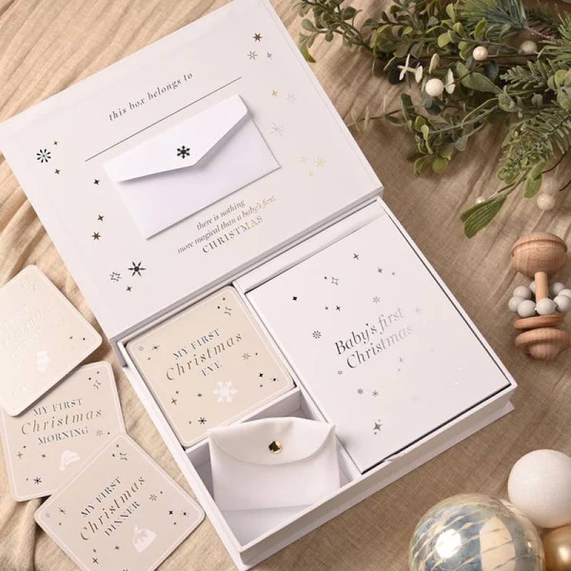 Baby’s First Christmas Keepsake Box Baby’s First Christmas Keepsake Box