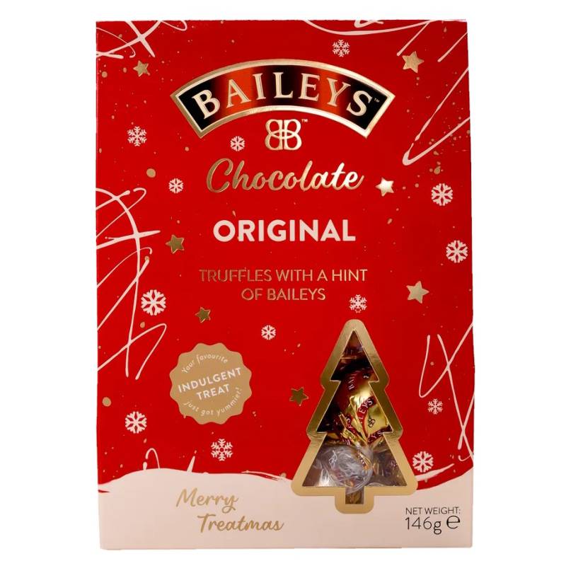 Baileys Chocolate Truffles Christmas Tree Box