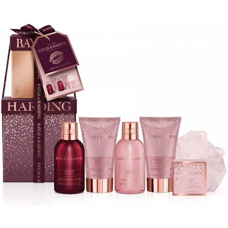 Baylis & Harding Cranberry Martini Mini Stack Gift Set