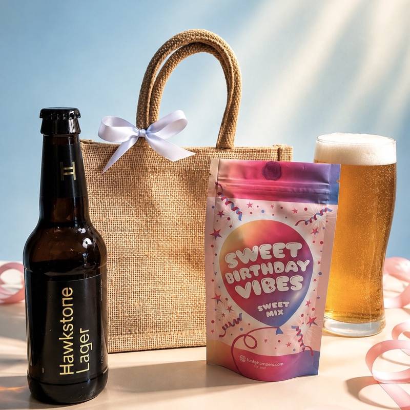 The Birthday Beer & Sweets Bag