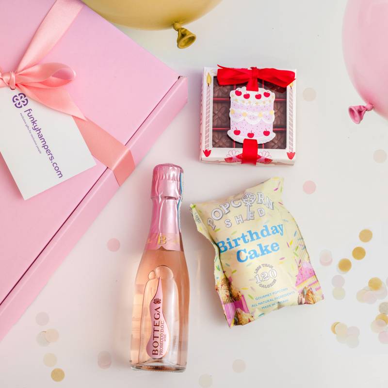 Birthday Prosecco & Chocolate Treats Gift Hamper
