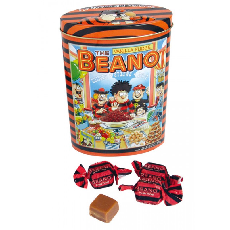 Beano Fudge Tin