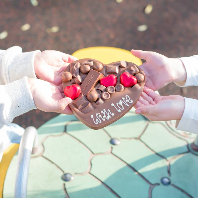 Valentines Personalised Chocolate Hug