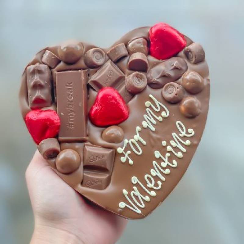 Valentines Personalised Chocolate Hug