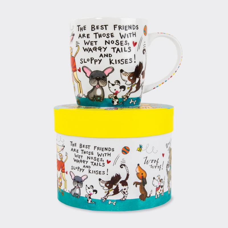 Dogs Best Friends Mug Gift Set