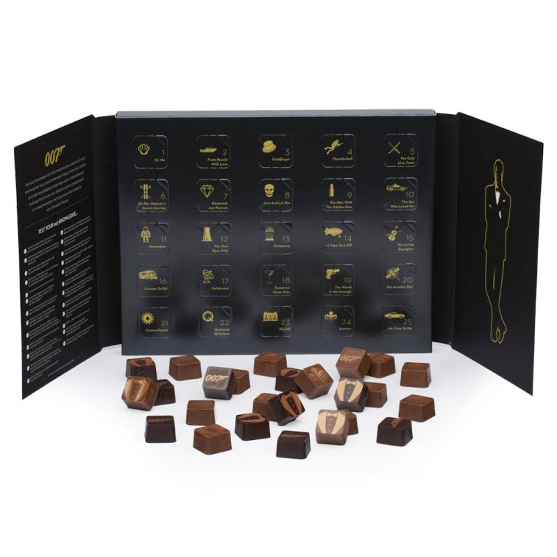 James Bond 007 Chocolate Advent Calendar by Charbonnel et Walker James Bond 007 Chocolate Advent Calendar by Charbonnel et Walker