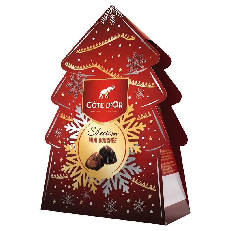 Cote D'or Bouchee Chocolates Tree Funky Hampers