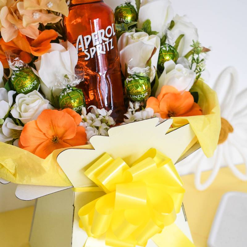 Aperol Spritz & Pistachio Lindor Bouquet