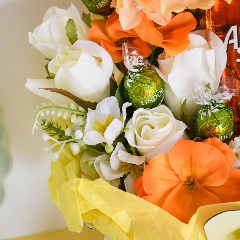 Aperol Spritz & Pistachio Lindor Bouquet