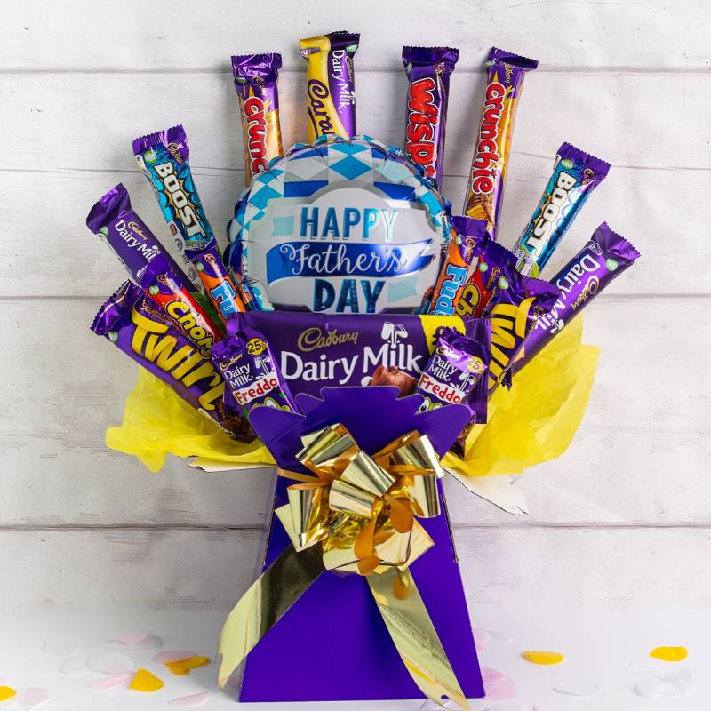 Happy Fathers Day Chocolate Bouquet