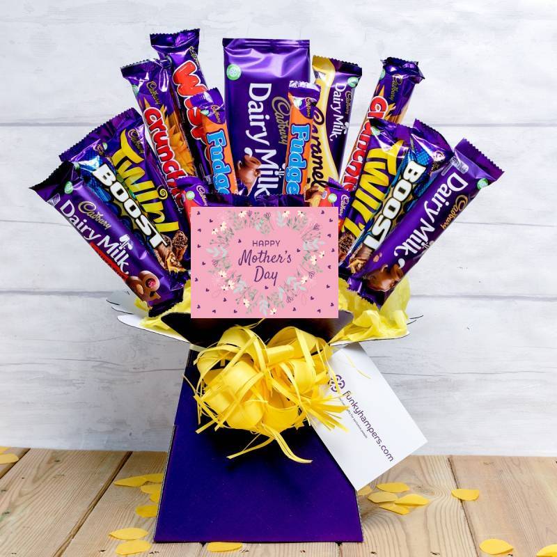 Mothers Day Deluxe Cadburys Chocolate Bouquet