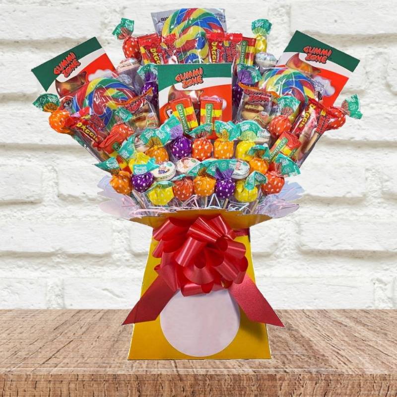 The Lolly and Gummy Sweets Bouquet
