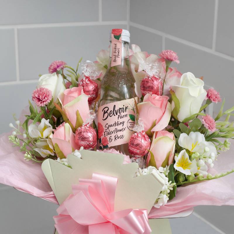 Pink Sparkle & Chocolate Bouquet