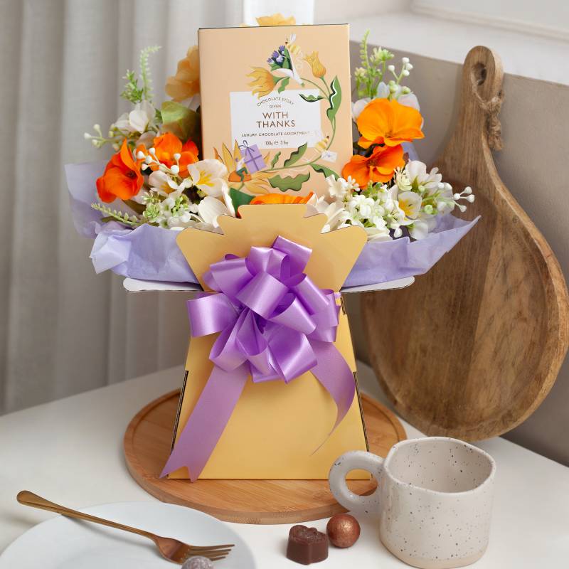 With Thanks Chocolate Bouquet