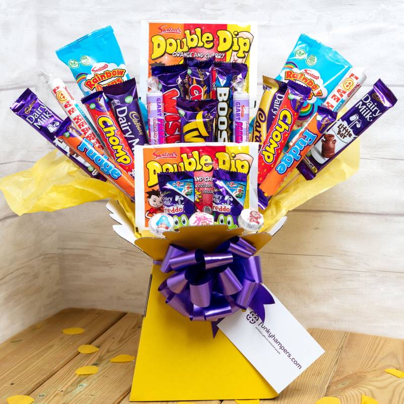 Vegetarian Sweets and Chocolate Bouquet