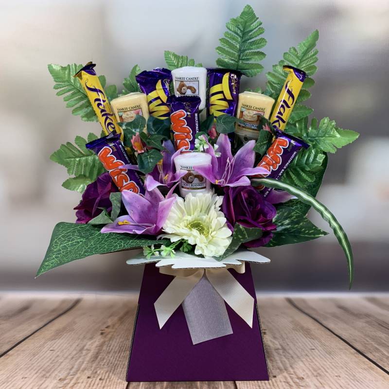 Yankee Candle and Cadbury Chocolate Bouquet