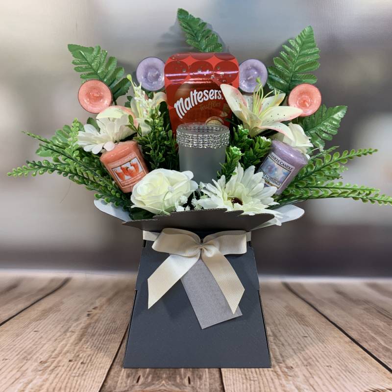 Yankee Candle and Truffles Bouquet