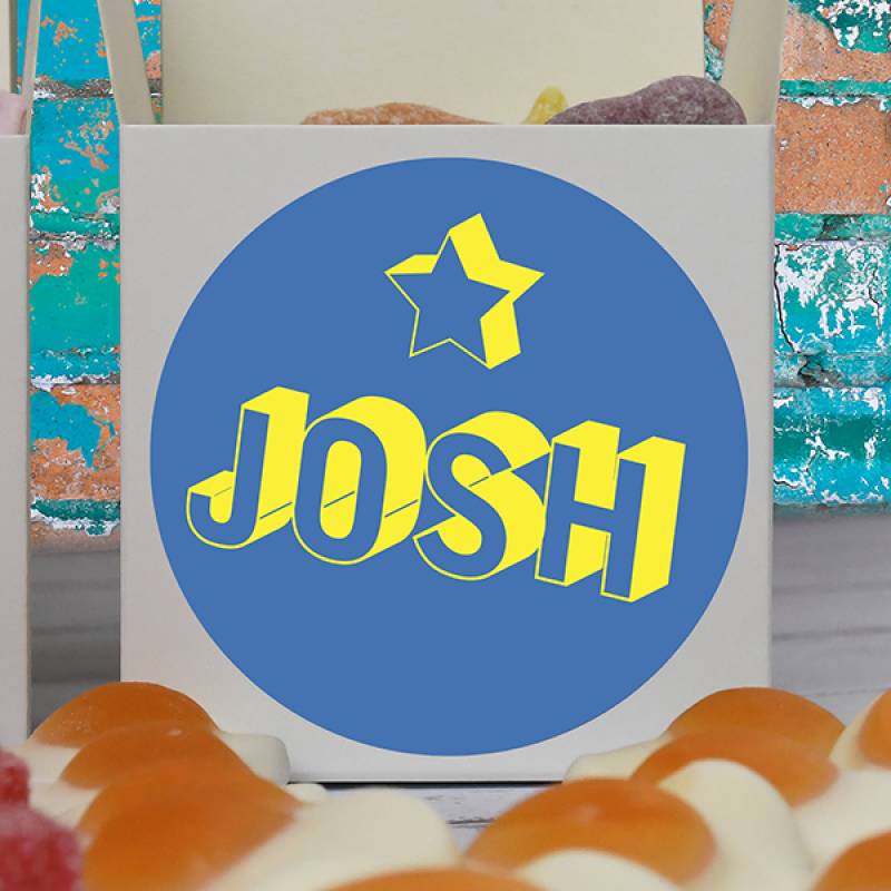Personalised Good Luck Sweet Boxes