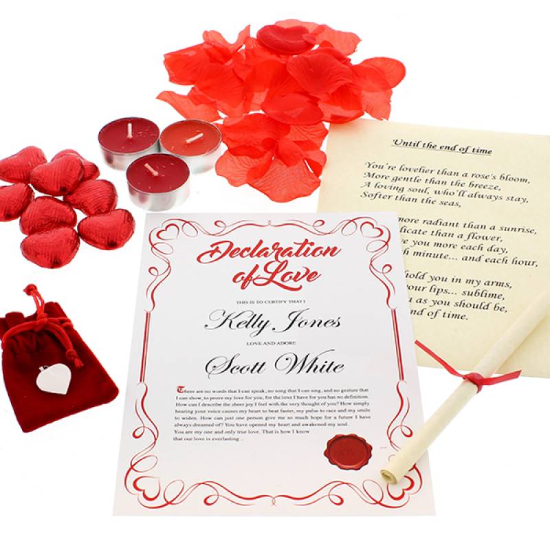 Personalised I Love You Gift