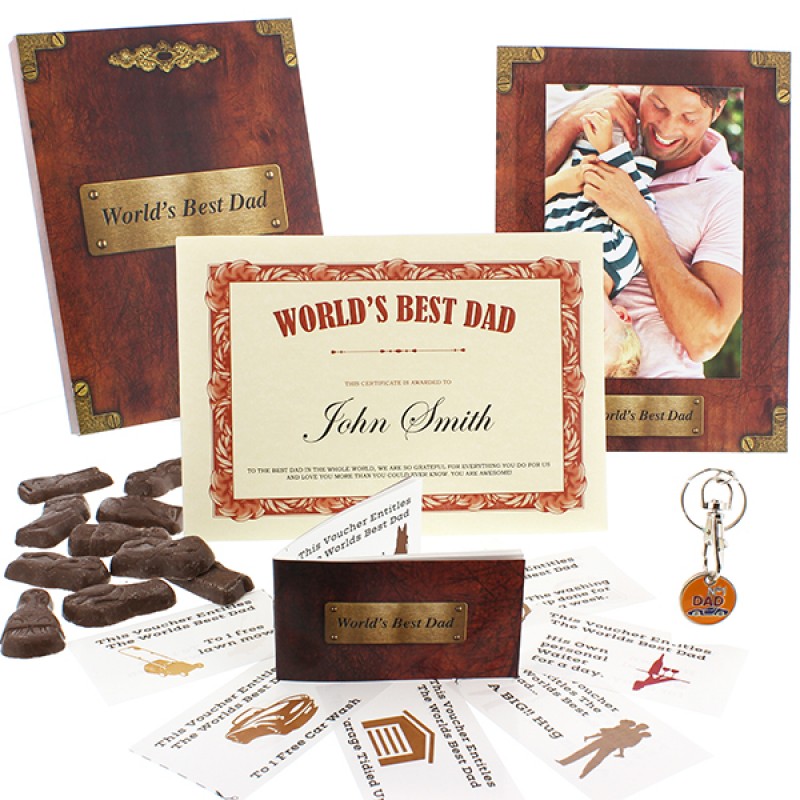Worlds Best Dad Gift Funky Hampers