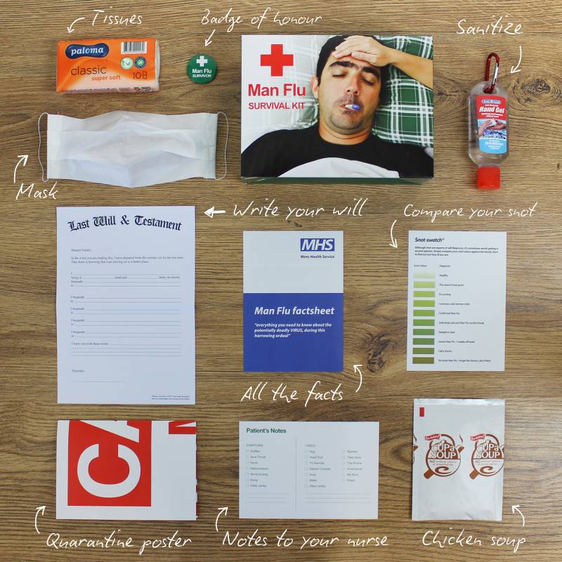 Man Flu Survival Kit