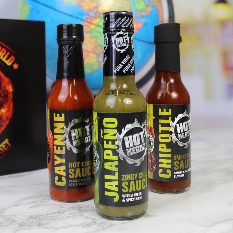 Funky World Hot Sauces Gift