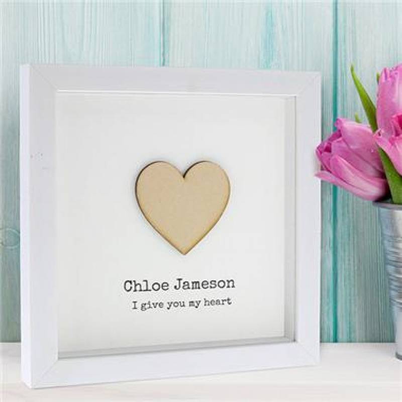 Personalised I give you my heart Picture