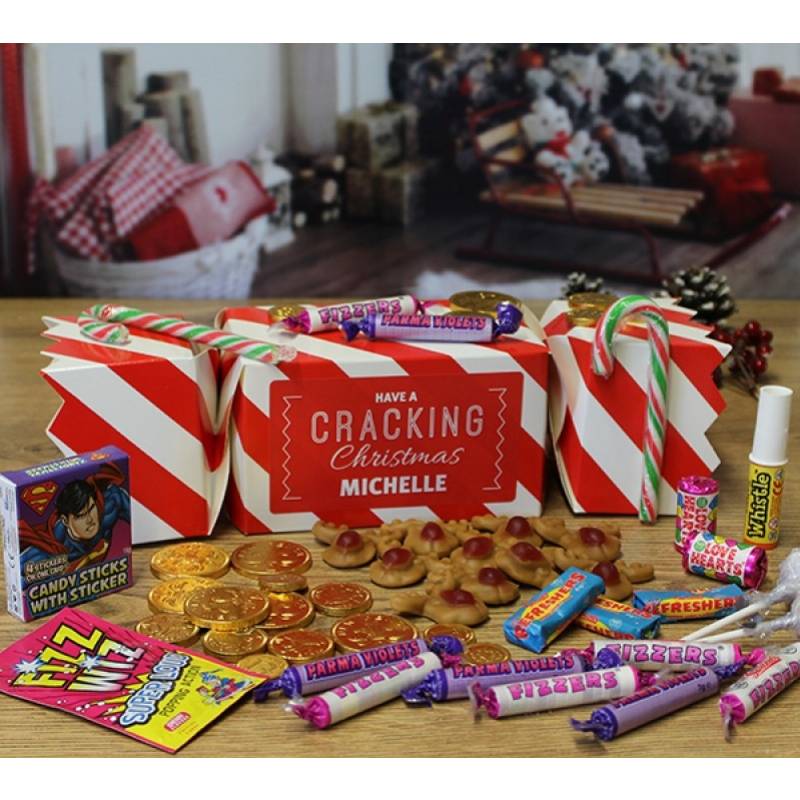 Personalised Christmas Sweet Cracker