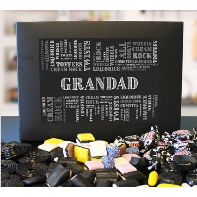 Personalised Liquorice Sweet Box