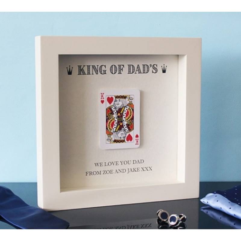 Personalised King of Dads Picture