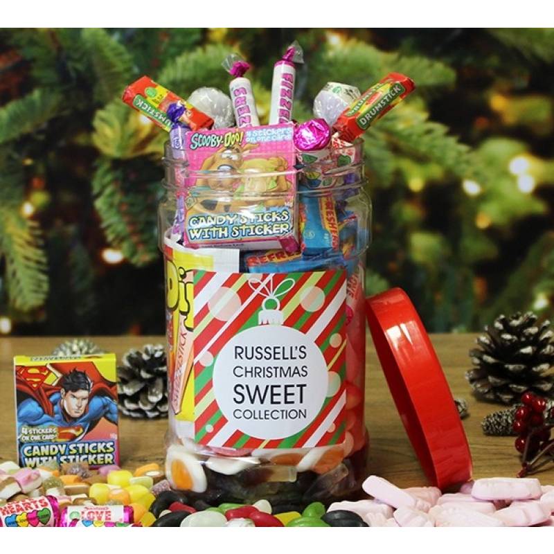 Personalised Christmas Sweet Jar