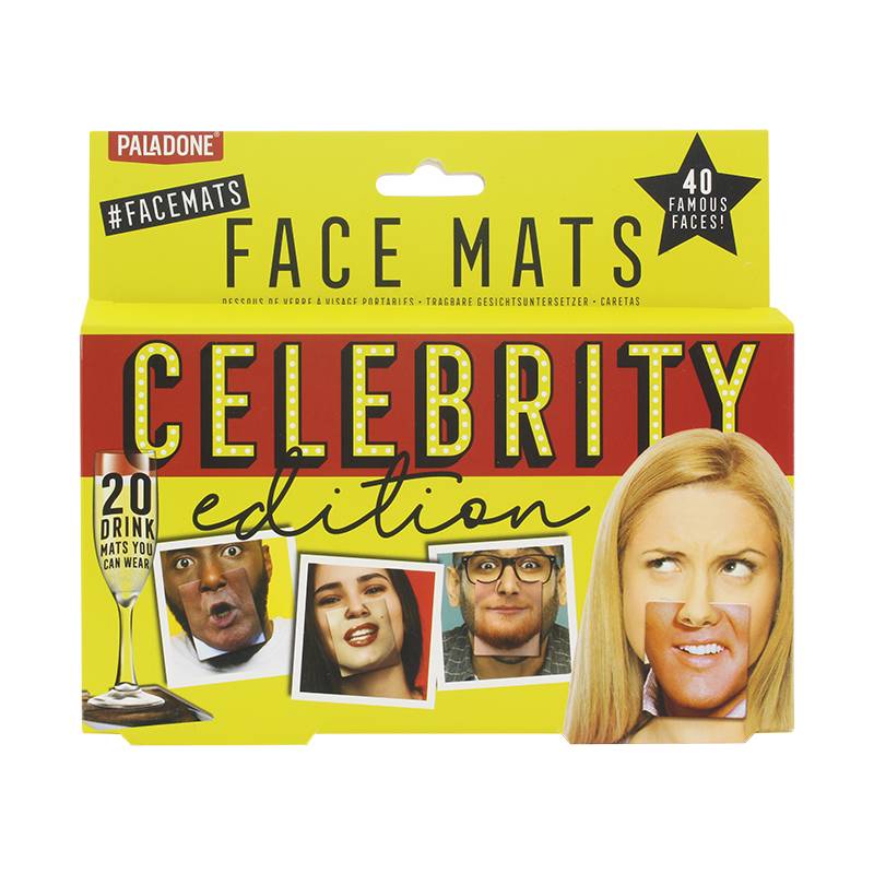 Celebrity Face Mats