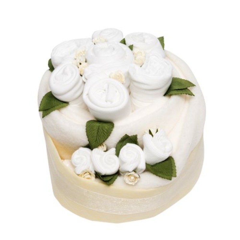 White Celebration Baby Cake