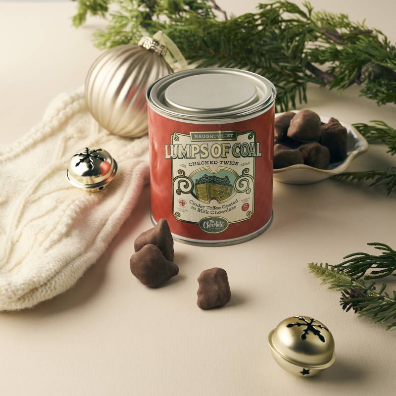 Naughty List Chocolate Coal