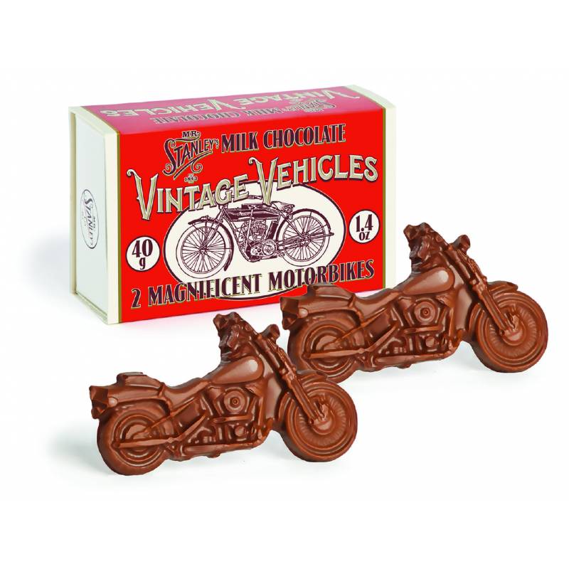 Mr Stanleys Milk Chocolate Motorbikes