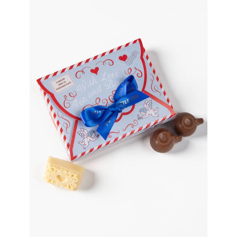 Chocolate Tea Cups and Biscuits