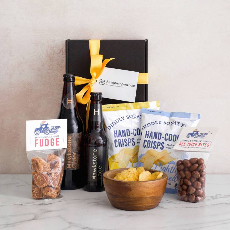 The Clarkson&rsquo;s Farm Beer & Snacks Hamper
