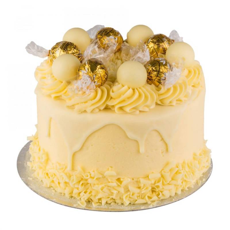 White Chocolate Lindt Cake Funky Hampers