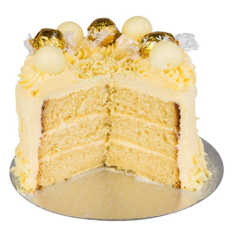White Chocolate Lindt Cake Funky Hampers