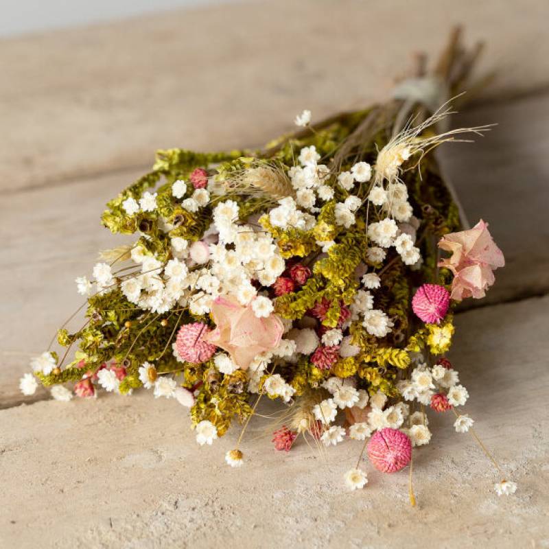 Pink Dried Posy