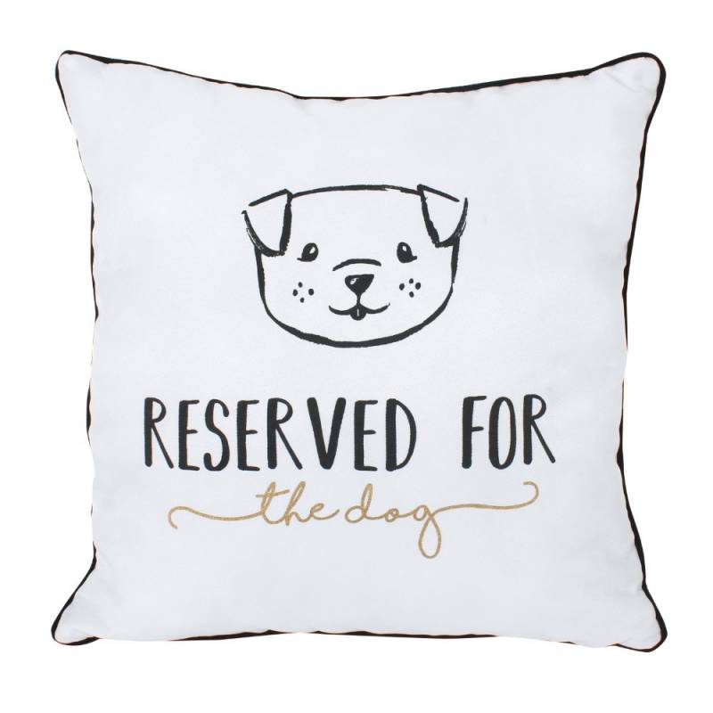 Reserved For The Dog Pillow Funky Hampers
