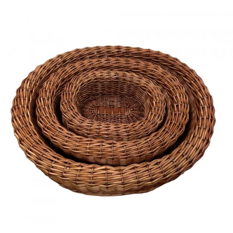 Medium Wicker "Darcy" Dog Bed