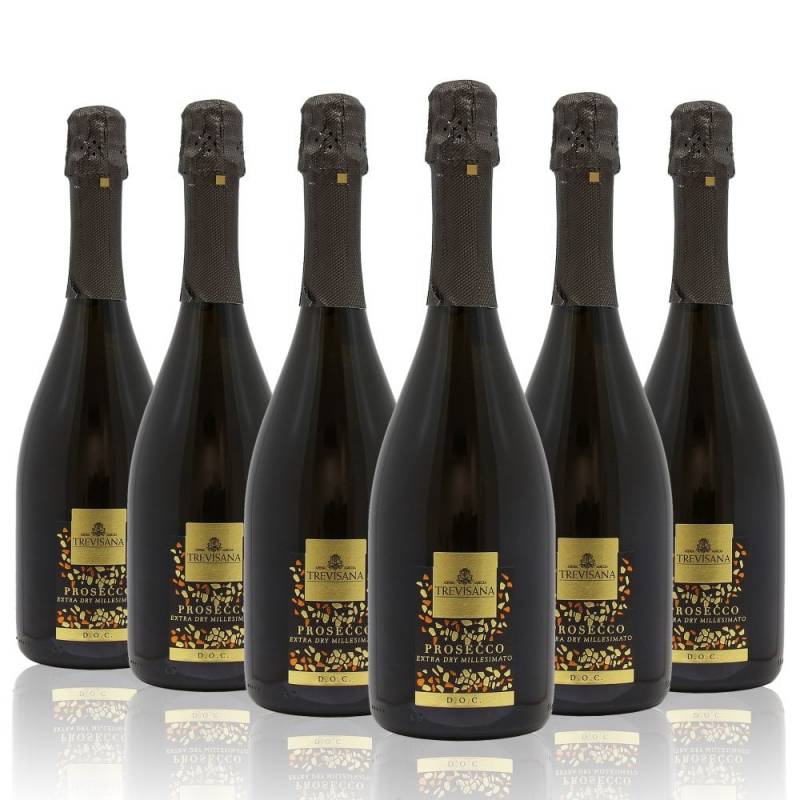 Trevisana Prosecco DOC - 6x 75cl Bottles Case