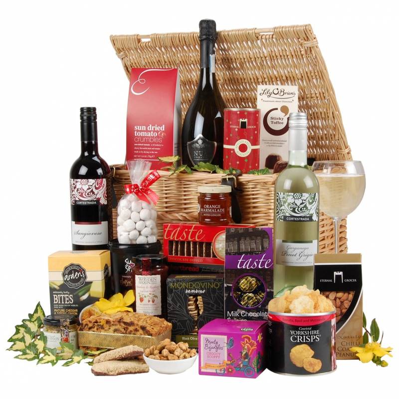 The Magnificent Luxury Food and Drink Hamper Funky Hampers