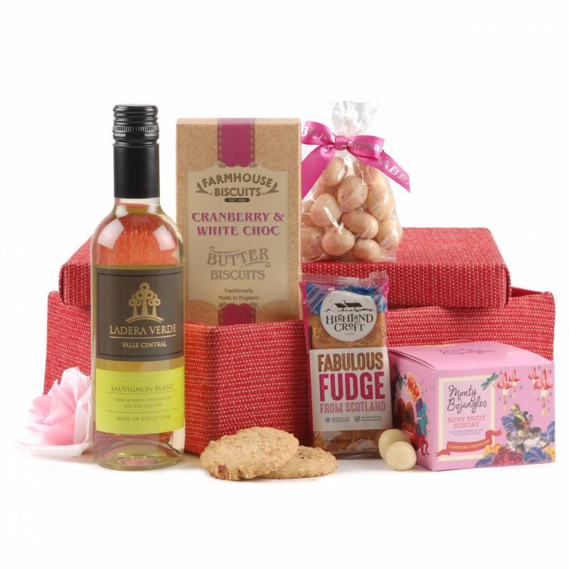 Romantic Treats For Her Gift Hamper Funky Hampers
