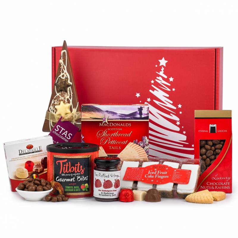 The Snowflake Christmas Hamper Funky Hampers