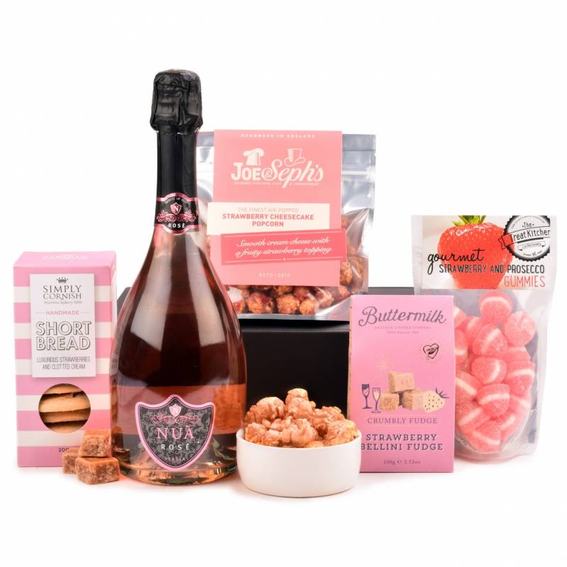 Pretty in Pink Prosecco Hamper Funky Hampers