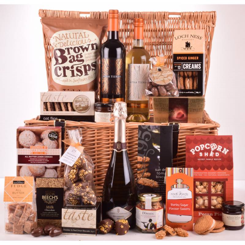 The Flawless Luxury Food and Drink Hamper Funky Hampers