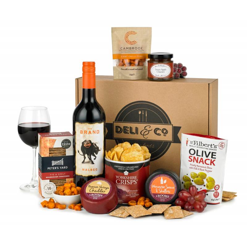 Cheese and Red Wine Hamper