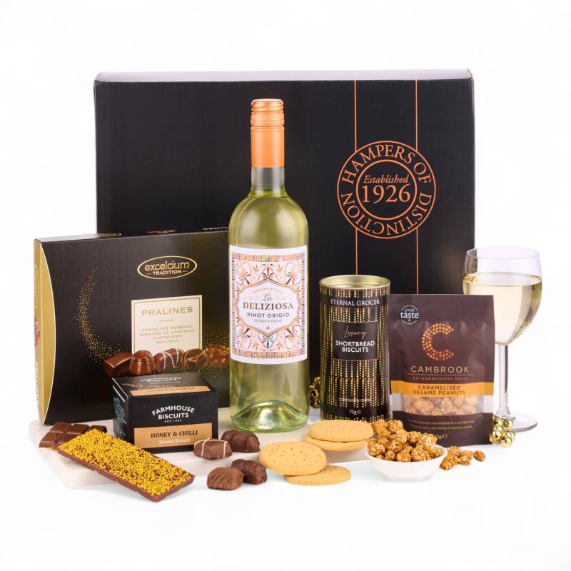 The Scrumptious Selection White Wine Hamper